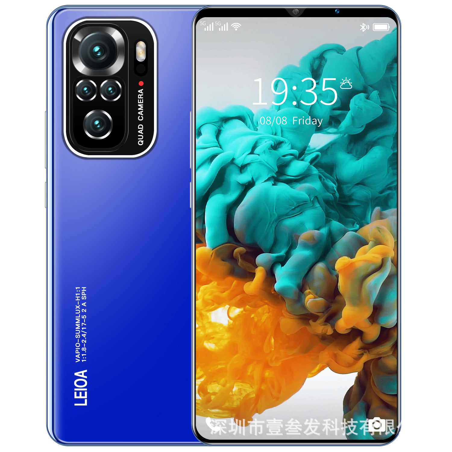 Note10pro(1+4G) new popular 5.5-inch 5g all-in-one cross-border smart phone