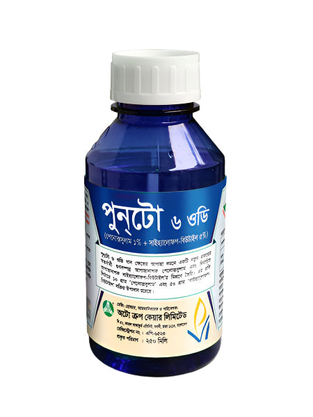 পুনটো™ ৬ ওডি (পেনোক্সসুলাম ১০গ্রাম/ লি +সাইহ্যালোফপ-বিউটাইল ৫০গ্রাম/ লি)-আগাছানাশক|অটো ক্রপ কেয়ার|Punto™ 6 OD (Penoxsulam 10g/L + Cyhalofop-butyl 50g/L)-Herbicide|Auto Crop Care